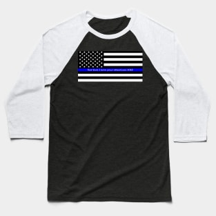 Blue Lives Matter - ACAB Baseball T-Shirt